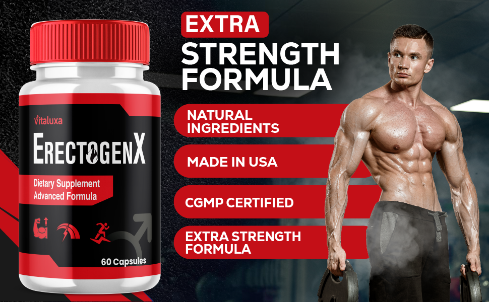 ErectogenX Capsules – Buy ErectogenX Capsules, Official Erectogen X Supplement Pills for Men