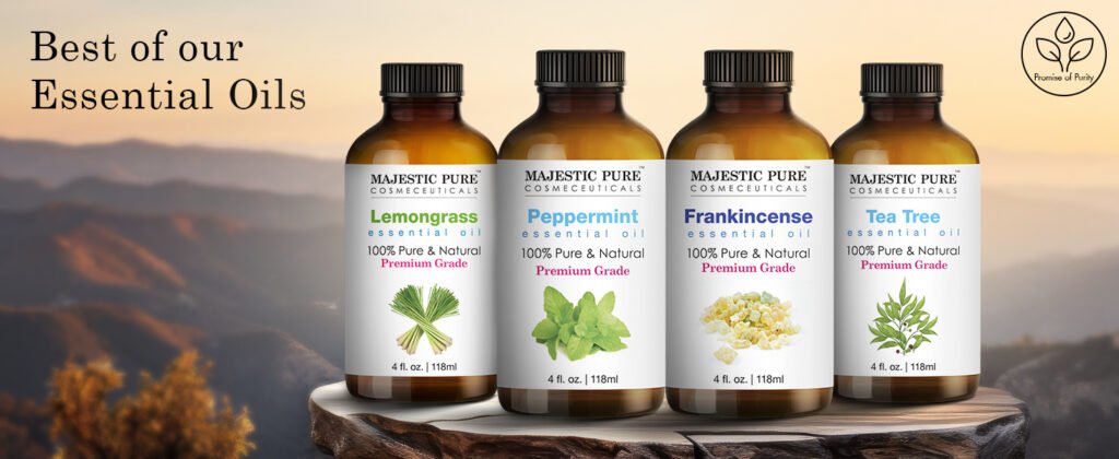 Majestic Pure Essential Oil with Glass Dropper