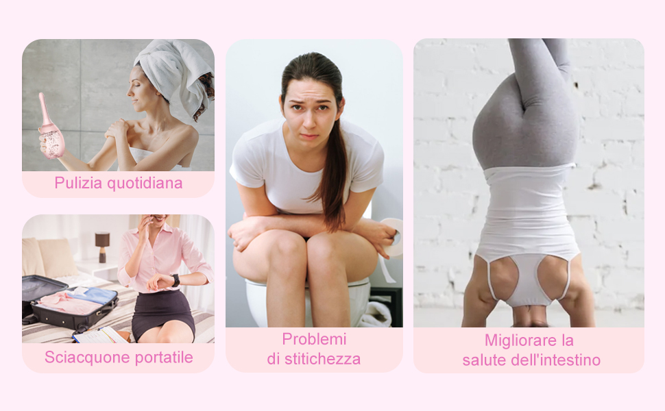 Enema Douche Anti Back-Flow